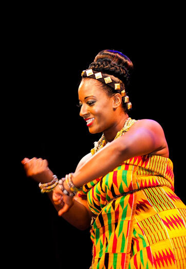 Miss Africanada Beauty pageant event.